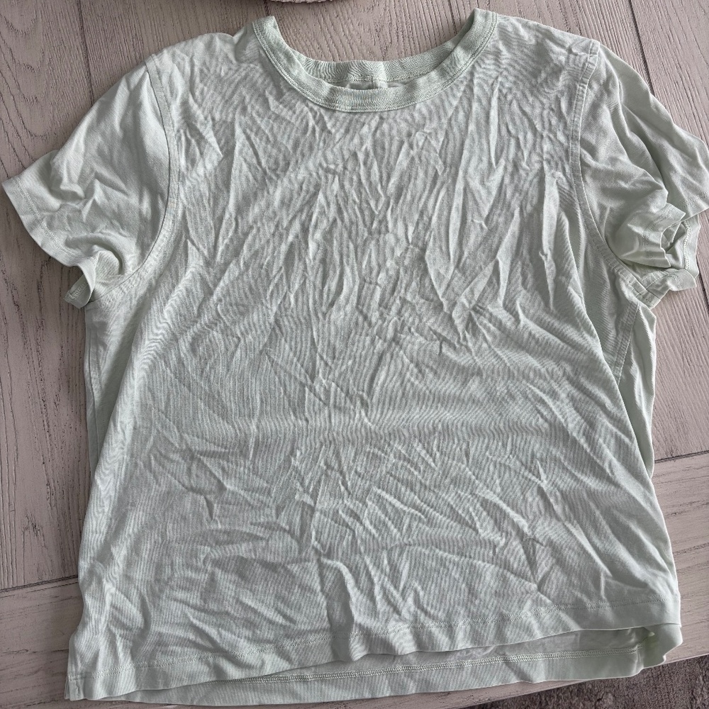 Classic-Fit Cotton-Blend Tee Size 6